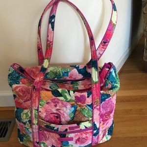 Authentic Vera Bradley Iconic Vera Tote